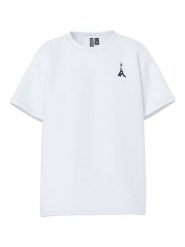 Pieces Koszulka "Alifi" w kolorze białym rozmiar: XL. Białe bluzki damskie Pieces, xl, bez wzorów, z bawełny, bez kołnierzyka. Za 65.85 zł.