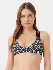 HUGO Góra od bikini Monogram 50534948 Czarny. Czarne bikini damskie Hugo, bez wzorów. Za 259.99 zł.