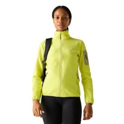 Damska Bluza Polarowa Ralina. Żółte bluzy z kapturem damskie Regatta, na zimę, m, z elastanu. Za 209.99 zł.