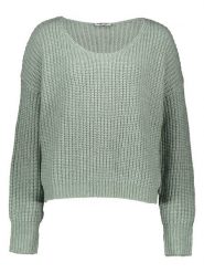 Sublevel Sweter w kolorze zielonym rozmiar: M. Zielone swetry klasyczne damskie Sublevel, m, ze splotem, bez kołnierzyka. Za 69.75 zł.