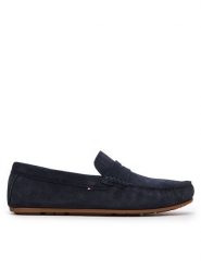 Tommy Hilfiger Mokasyny Casual Hilfiger Suede Driver FM0FM04998 Granatowy. Niebieskie mokasyny męskie Tommy Hilfiger, ze skóry. Za 359.99 zł.