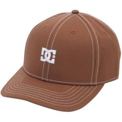 Czapka DC Shoes Star, Dla obu płci. Brązowe czapki męskie DC Shoes, bez wzorów, z bawełny. Za 190.00 zł.