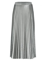 Herrlicher Spódnica w kolorze srebrnym rozmiar: XS. Szare spódniczki damskie Herrlicher, xs, bez wzorów, maxi, proste. Za 174.02 zł.