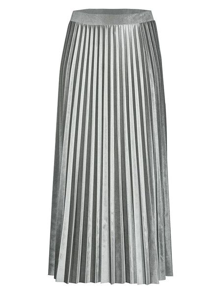 Herrlicher Spódnica w kolorze srebrnym rozmiar: XS. Szare spódniczki damskie Herrlicher, xs, bez wzorów, maxi, proste. Za 174.02 zł.