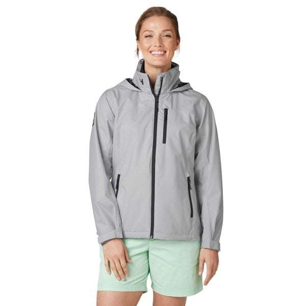 Kurtka uniwersalna damska Helly Hansen W Crew Hooded Jacket. Szare kurtki damskie Helly Hansen, s, bez wzorów, z syntetyku, bez kaptura. Za 876.00 zł.