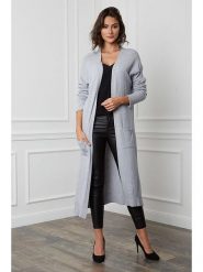 Joséfine Kardigan "Balle" w kolorze jasnoszarym rozmiar: XL. Szare kardigany damskie Joséfine, xl, bez wzorów, z kaszmiru. Za 201.08 zł.