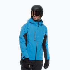 Kurtka narciarska męska Dainese Etra Aerosense Dry Core Ready. Niebieskie kurtki męskie Dainese, l, bez wzorów, z materiału, bez kaptura, narciarskie. Za 1,199.00 zł.