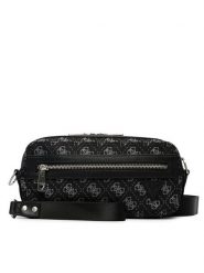 Guess Saszetka HMBENP P6250 Czarny. Czarne saszetki męskie Guess, z materiału. Za 359.99 zł.