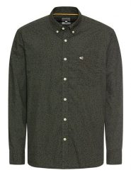 Camel Active Koszula - Regular fit - w kolorze ciemnozielonym rozmiar: XXL. Zielone koszule męskie Camel Active, xxl, bez wzorów, z bawełny, bez kołnierzyka, bez ramiączek. Za 139.20 zł.