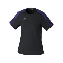 Koszulka damska Erima Evo Star. Czarne t-shirty damskie Erima, bez wzorów, bez kołnierzyka. Za 143.50 zł.