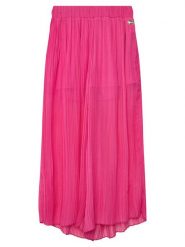 Guess Spodnie materiałowe J5GB02 WA2T0 Różowy Regular Fit. Czerwone spodnie dziewczęce Guess, z materiału. Za 199.99 zł.