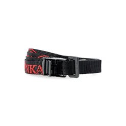 Pasek do bagażu Tatonka Riemen ST-18mm/1,5m - black. Czarne paski męskie Tatonka, bez wzorów, sportowe. Za 27.99 zł.