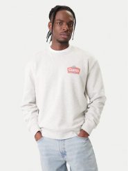 Guess Jeans Bluza M6RQ21 KCPR1 Szary Regular Fit. Szare bluzy bez kaptura męskie Guess Jeans, m, z bawełny. Za 299.00 zł.