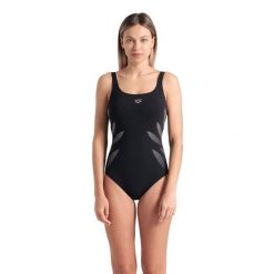 Strój kąpielowy basen damski jednoczęściowy treningowy Arena Bodylift. Czarne stroje jednoczęściowe damskie Arena, l, bez wzorów. Za 251.98 zł.
