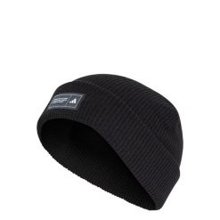 Czapka typu beanie Essentials Cuffed. Białe czapki męskie Adidas, z dzianiny. W wyprzedaży za 58.47 zł.