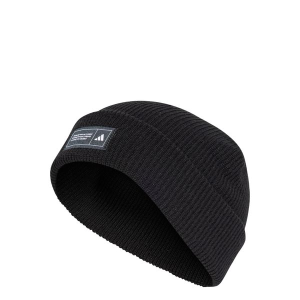 Czapka typu beanie Essentials Cuffed. Białe czapki męskie Adidas, bez wzorów, z dzianiny. Za 89.95 zł.