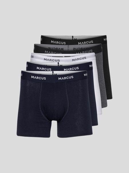 5pak Męskich Bokserek Marcus Undertøj Roxy Solid 40-200083 7050, M. Bokserki męskie MARCUS, bez wzorów, z bawełny. Za 99.99 zł.