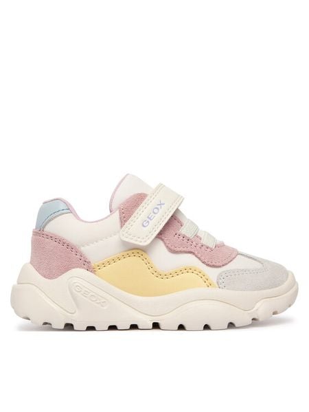 Geox Sneakersy B Ciufciuf Girl B455QB 0FU22 C1138 S Kolorowy. Buty sportowe dziewczęce Geox, bez wzorów, ze skóry, bez zapięcia. Za 249.99 zł.