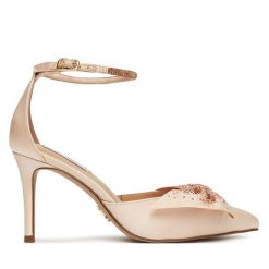Szpilki Steve Madden. Brązowe szpilki Steve Madden, bez wzorów, bez obcasa. Za 469.99 zł.