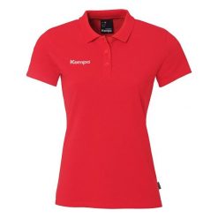 Damska koszulka polo Kempa Classic. Białe bluzki damskie KEMPA, bez wzorów, bez kołnierzyka, bez ramiączek. Za 166.50 zł.