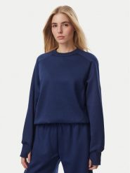 Adidas Bluza Soft Lux Winter Knit KS7914 Niebieski Loose Fit. Niebieskie bluzy bez kaptura damskie Adidas, xs. Za 298.99 zł.