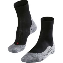 Skarpetki damskie Falke RU4. Czarne skarpetki damskie Falke, bez wzorów, z materiału. Za 142.00 zł.