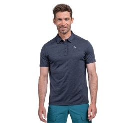 Koszulka polo męska Schöffel Circ Tauron. Niebieskie koszulki polo męskie Schöffel, m, bez wzorów, bez ramiączek. Za 269.99 zł.
