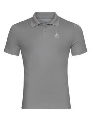 Odlo Funkcyjna koszulka polo "F-Dry" w kolorze szarym rozmiar: L. Szare koszulki polo męskie Odlo, l, z tkaniny, bez ramiączek, outdoorowe. Za 171.28 zł.