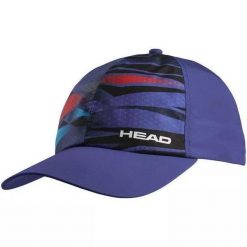 Czapka sportowa z daszkiem Head Light Function Cap. Niebieskie czapki z daszkiem damskie HEAD, bez wzorów. Za 79.99 zł.