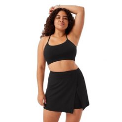 Biustonosz koronkowy damski Girlfriend Collective Float Juliet. Czarne biustonosze sportowe damskie GIRLFRIEND COLLECTIVE, bez wzorów, z koronki. Za 250.00 zł.