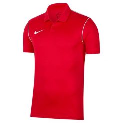 Koszulka treningowa męska Nike Dry Park 20. Czerwone t-shirty sportowe męskie Nike, m, bez ramiączek, do piłki nożnej. Za 194.00 zł.