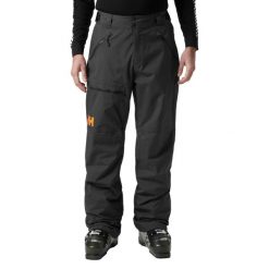 Spodnie narciarskie męskie Helly Hansen Sogn Cargo Pants. Czarne spodnie materiałowe męskie Helly Hansen, bez wzorów, sportowe. W wyprzedaży za 849.50 zł.