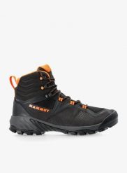 Buty trekkingowe Mammut Sapuen High GTX. Szare buty trekkingowe męskie Mammut, z gore-texu, bez zapięcia, trekkingowe, gore-tex. Za 878.13 zł.