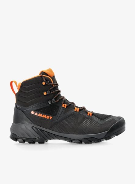 Buty trekkingowe Mammut Sapuen High GTX. Szare buty trekkingowe męskie Mammut, z gore-texu, bez zapięcia, trekkingowe, gore-tex. Za 878.13 zł.