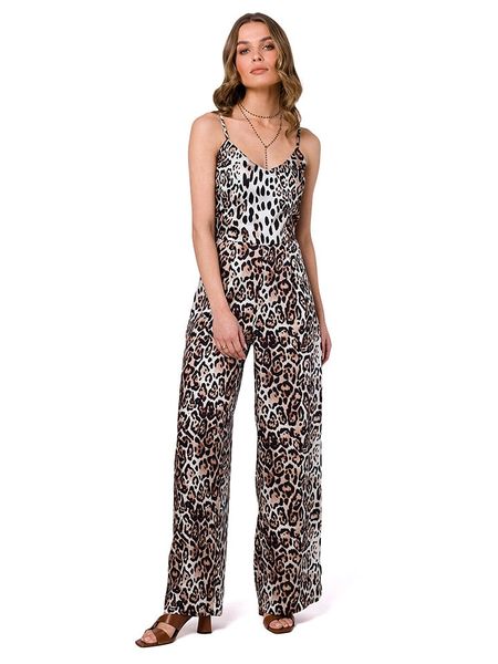 Stylove Kombinezon w kolorze kremowym rozmiar: S. Brązowe kombinezony damskie Stylove, s, bez wzorów, bez kołnierzyka, bez ramiączek. Za 72.99 zł.