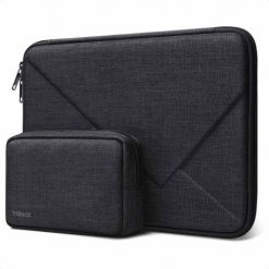 Inateck LB01007 33,8 cm (13.3") Etui kieszeniowe Czarny. Czarne walizki męskie no name, bez wzorów. Za 184.99 zł.