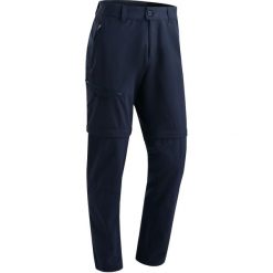 Spodnie turystyczne Maier Sports Tajo Zip Loop. Niebieskie szorty męskie Maier Sports, na lato, bez wzorów, z materiału. Za 599.80 zł.