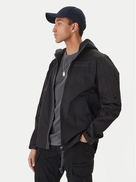 G-Star Raw Kurtka przejściowa Batt D26502-5126 Czarny Regular Fit. Czarne kurtki męskie G-Star Raw, m, bez wzorów, z bawełny, retro, bez kaptura. Za 579.99 zł.