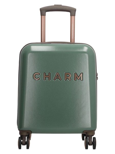 Charm Walizka w kolorze zielonym - 34 x 45 x 20 cm rozmiar: onesize. Zielone walizki Charm, bez wzorów, z materiału. Za 252.71 zł.