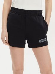 Napapijri Szorty sportowe N-Iaato NP0A4HNP Czarny Regular Fit. Czarne spodenki sportowe damskie Napapijri, s, z bawełny. Za 159.99 zł.