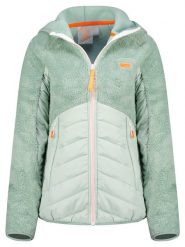 Geographical Norway Kurtka polarowa "Trema" w kolorze miętowym rozmiar: XXL. Zielone kurtki damskie Geographical Norway, xxl, bez wzorów, z polaru, bez kaptura. Za 148.61 zł.