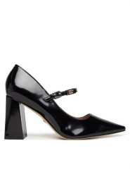 Guess Czółenka FLPRR2 PAF08 Czarny. Czarne czółenka damskie Guess, z aplikacjami, ze skóry, bez obcasa. Za 719.99 zł.