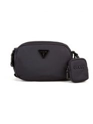 Guess Torebka w kolorze czarnym - 30 x 25 x 10 cm rozmiar: onesize. Czarne torebki klasyczne damskie Guess, z aplikacjami, z materiału, bez dodatków. Za 338.21 zł.