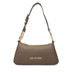 Torebka LOVE MOSCHINO. Brązowe torebki klasyczne damskie Love Moschino, bez wzorów, bez dodatków. Za 859.99 zł.