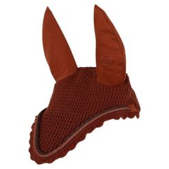 Krótka czapka dla konia BR Equitation Event. Brązowe czapki męskie BR, bez wzorów, z materiału, eleganckie. Za 191.50 zł.