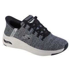 Buty sportowe Sneakersy męskie, Skechers Arch Fit-New Verse. Szare buty sportowe na co dzień męskie Skechers, bez zapięcia, trekkingowe. Za 379.99 zł.