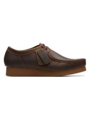 Clarks Skórzane mokasyny "Wallabee" w kolorze brązowym rozmiar: 42. Brązowe mokasyny męskie Clarks, z nubiku. Za 342.60 zł.