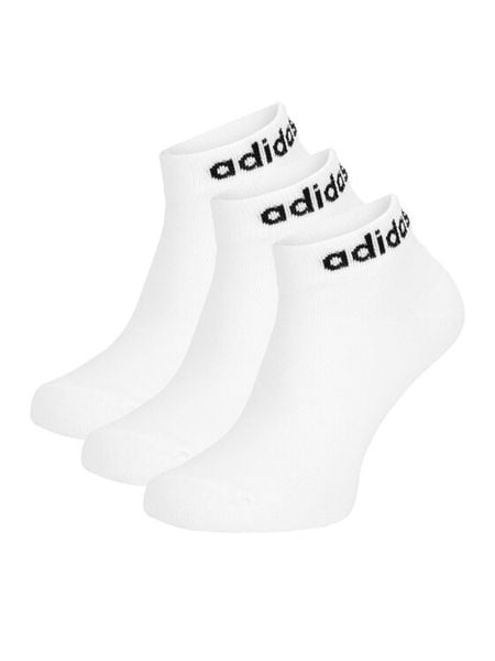 Adidas Skarpety krótkie HT3451 Biały. Białe skarpetki damskie Adidas, bez wzorów, z bawełny. Za 44.99 zł.