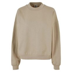 Damska bluza oversize z okrągłym dekoltem Urban Classics. Brązowe bluzy bez kaptura damskie Urban Classics, m, z bawełny. Za 206.95 zł.