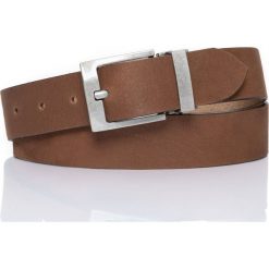 MUSTANG PASEK SKÓRZANY 35 mm SOPO-MUS074. Brązowe paski męskie Mustang, bez wzorów, z jeansu, biznesowe. W wyprzedaży za 39.99 zł.